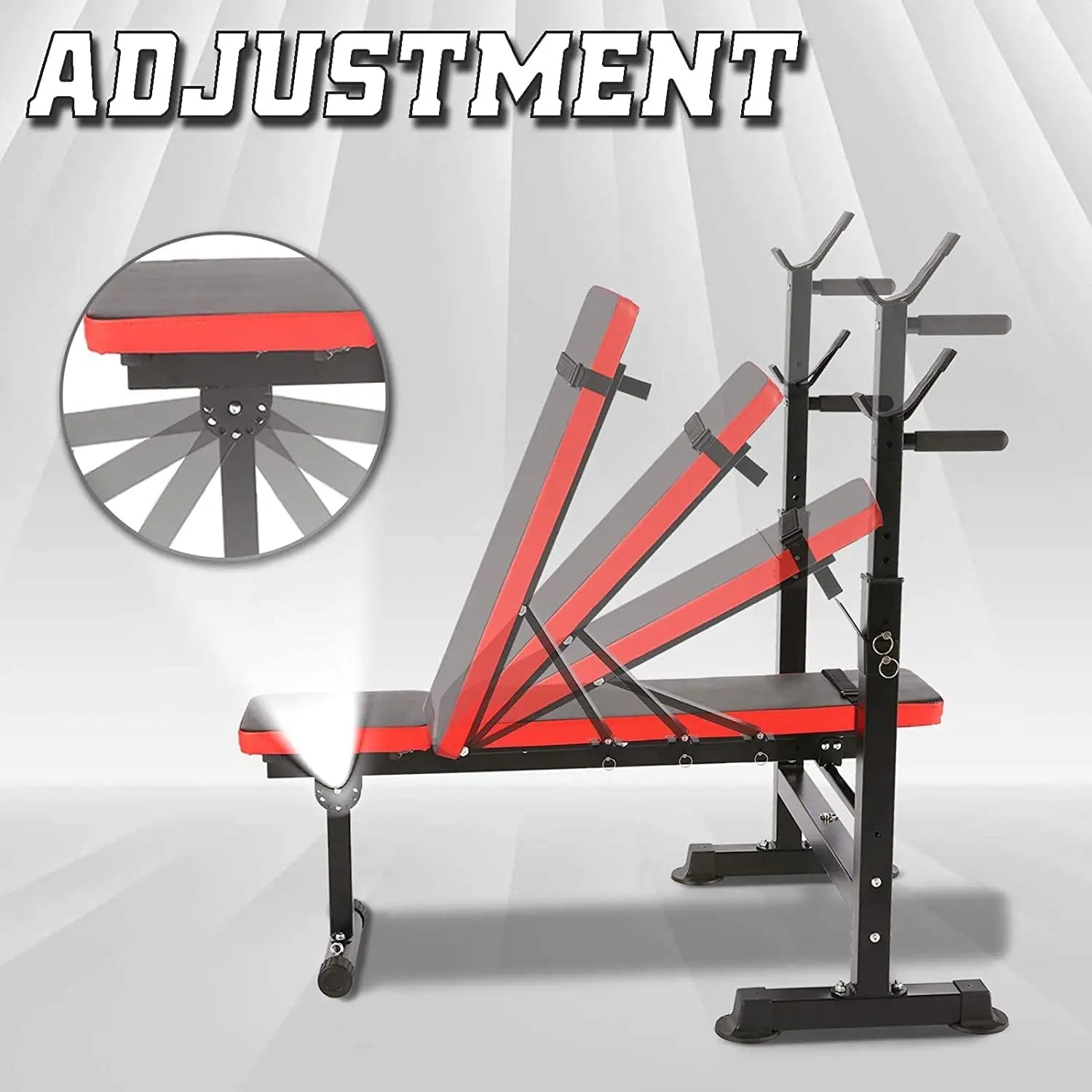 6-in-1 Weight Bench Set