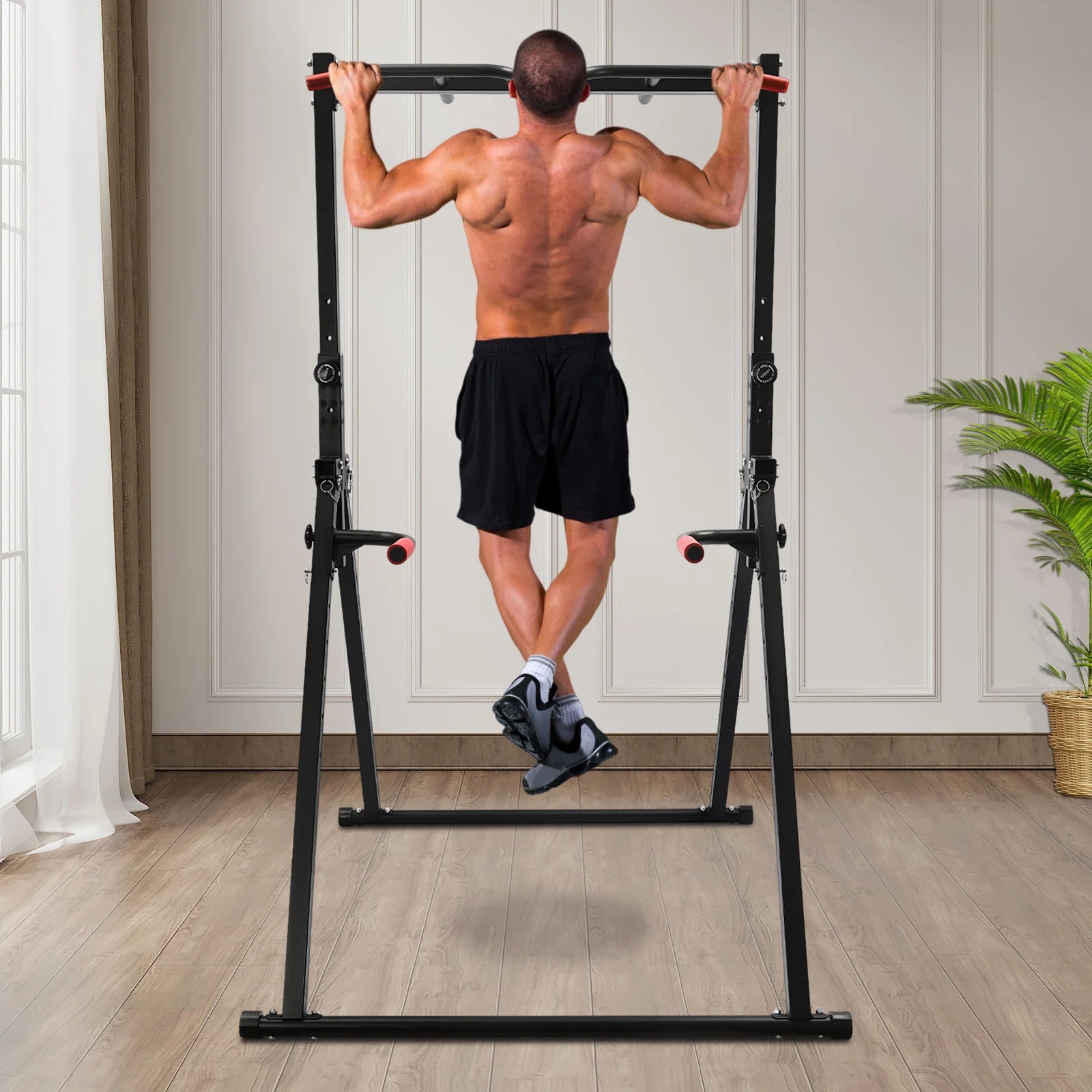 Adjustable Pull-Up Power Tower