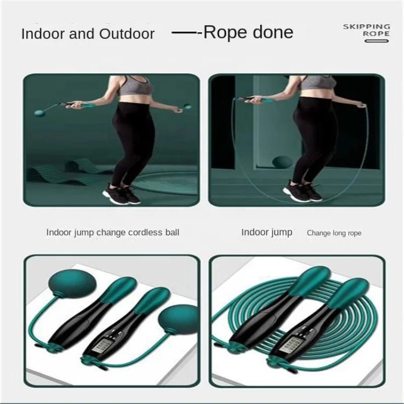 Cordless Electronic Jump Rope with Counter