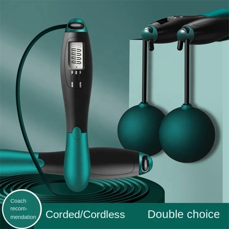 Cordless Electronic Jump Rope with Counter