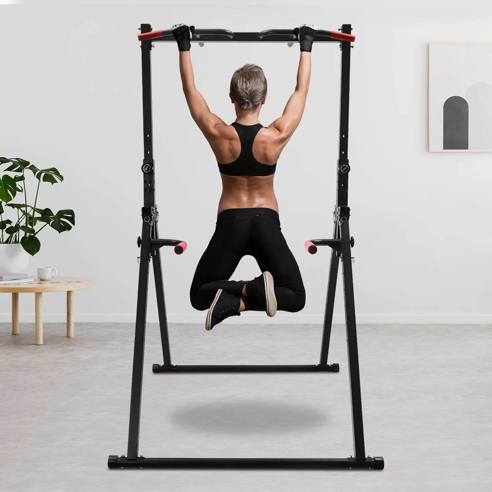 Adjustable Pull-Up Power Tower