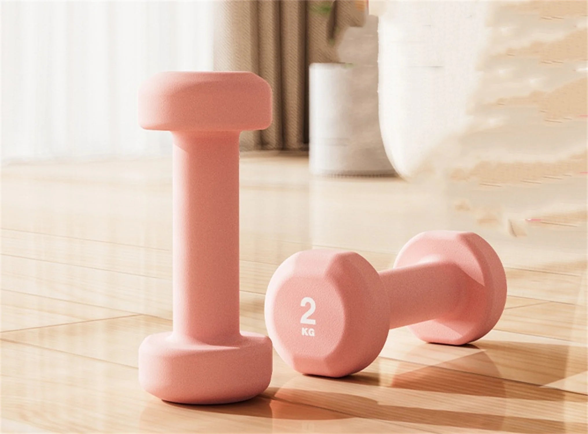 Haltère Kettlebell en plastique pour femmes et enfants