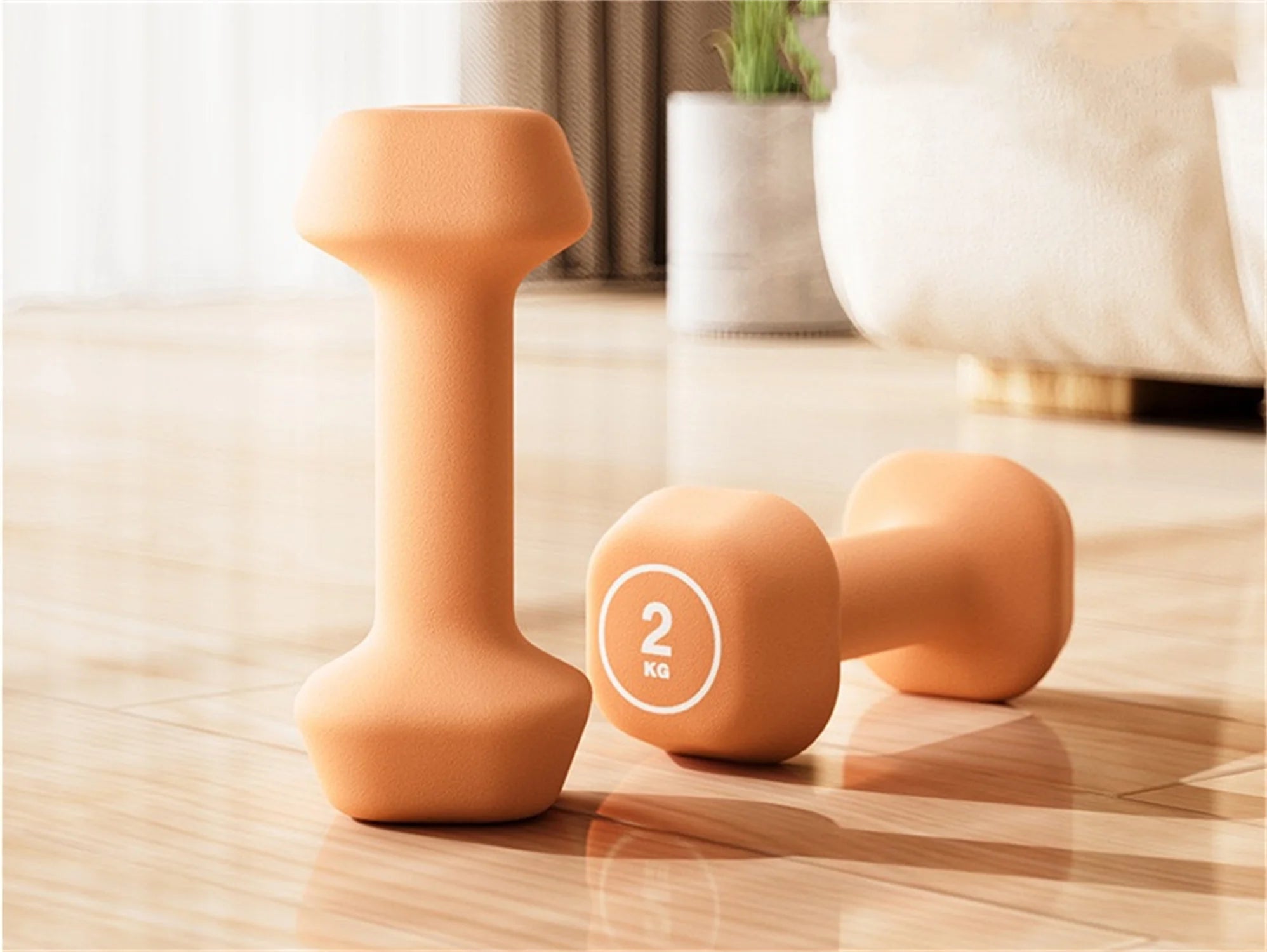 Haltère Kettlebell en plastique pour femmes et enfants