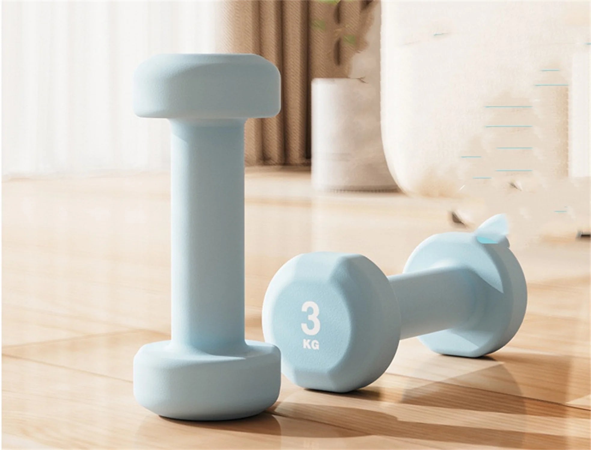 Plastic Dumbbell Kettlebell for Women & Kids