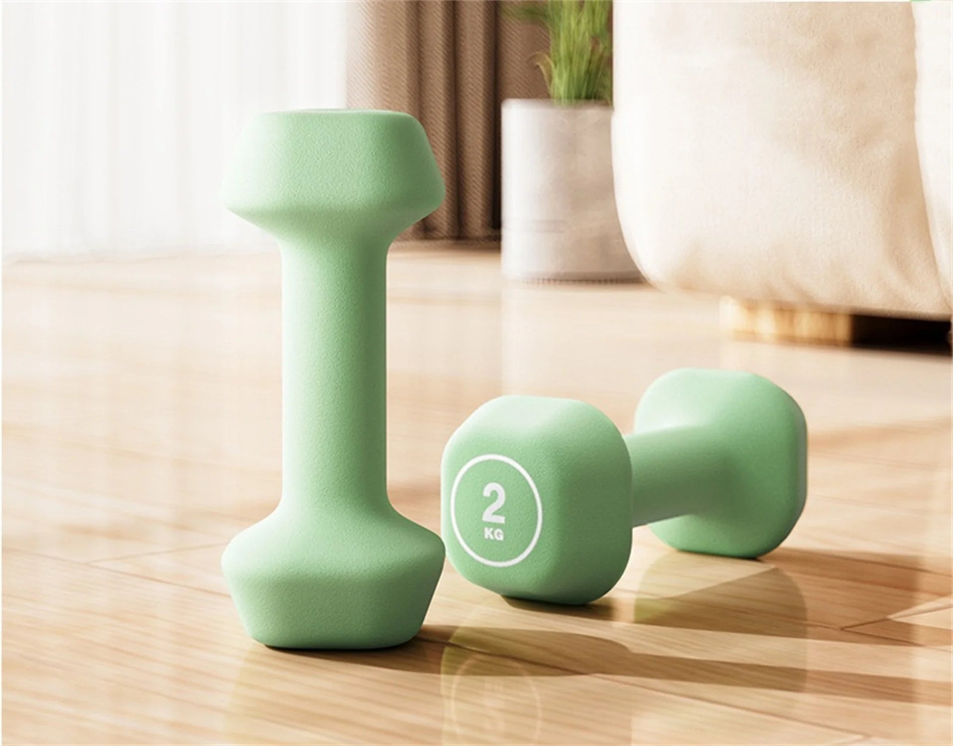 Plastic Dumbbell Kettlebell for Women & Kids