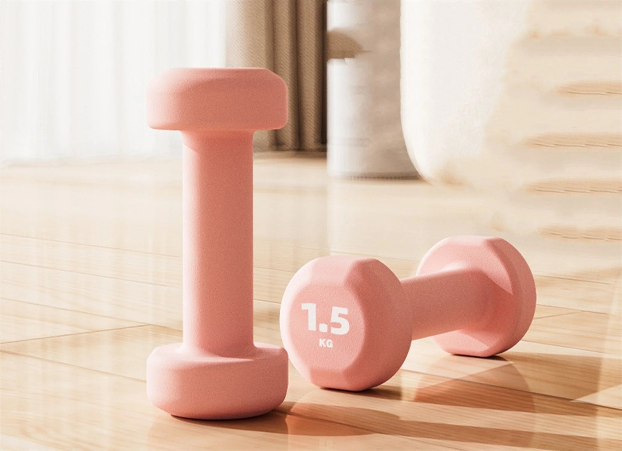 Haltère Kettlebell en plastique pour femmes et enfants