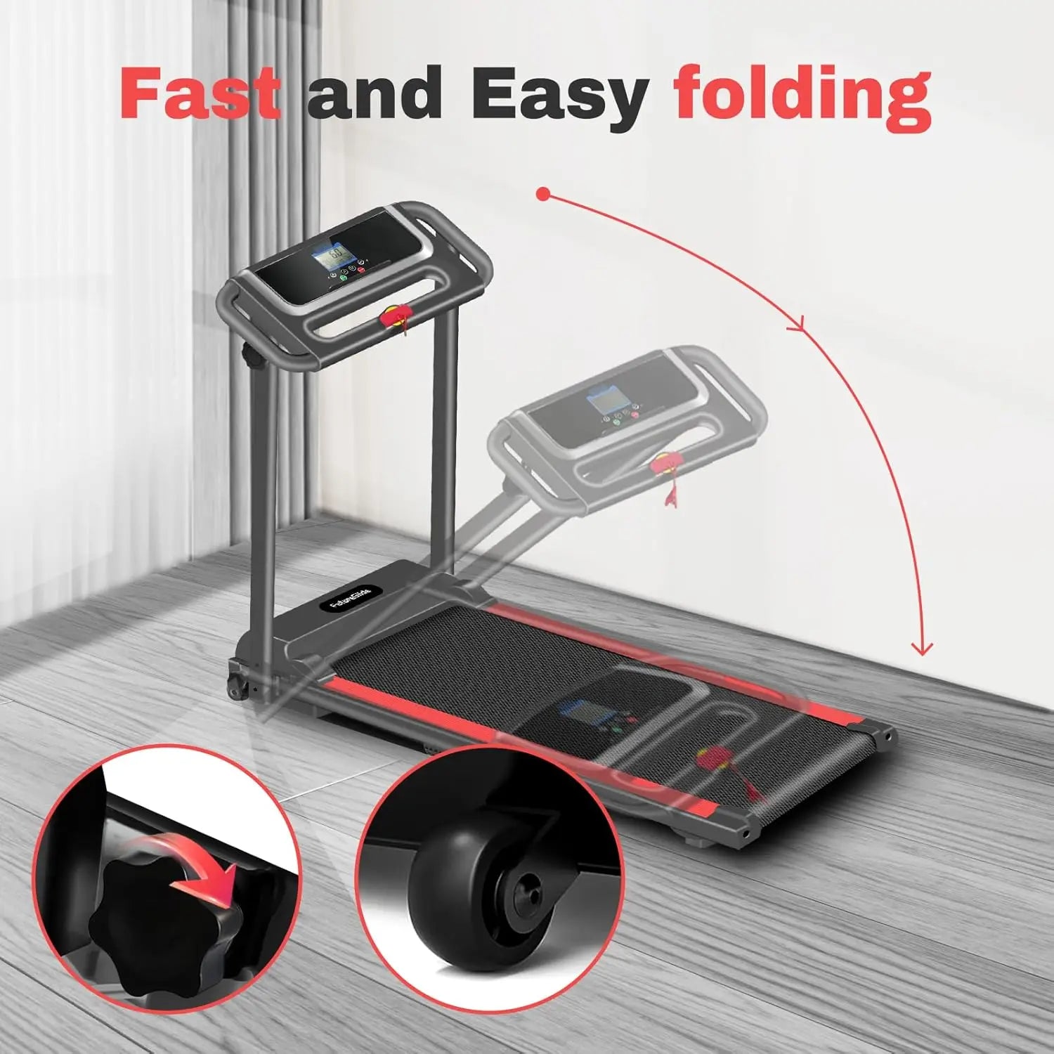 Portable Treadmill with Handle